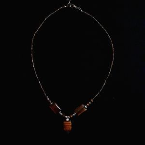 🖤Real Tiger's Eye Crystal Necklace